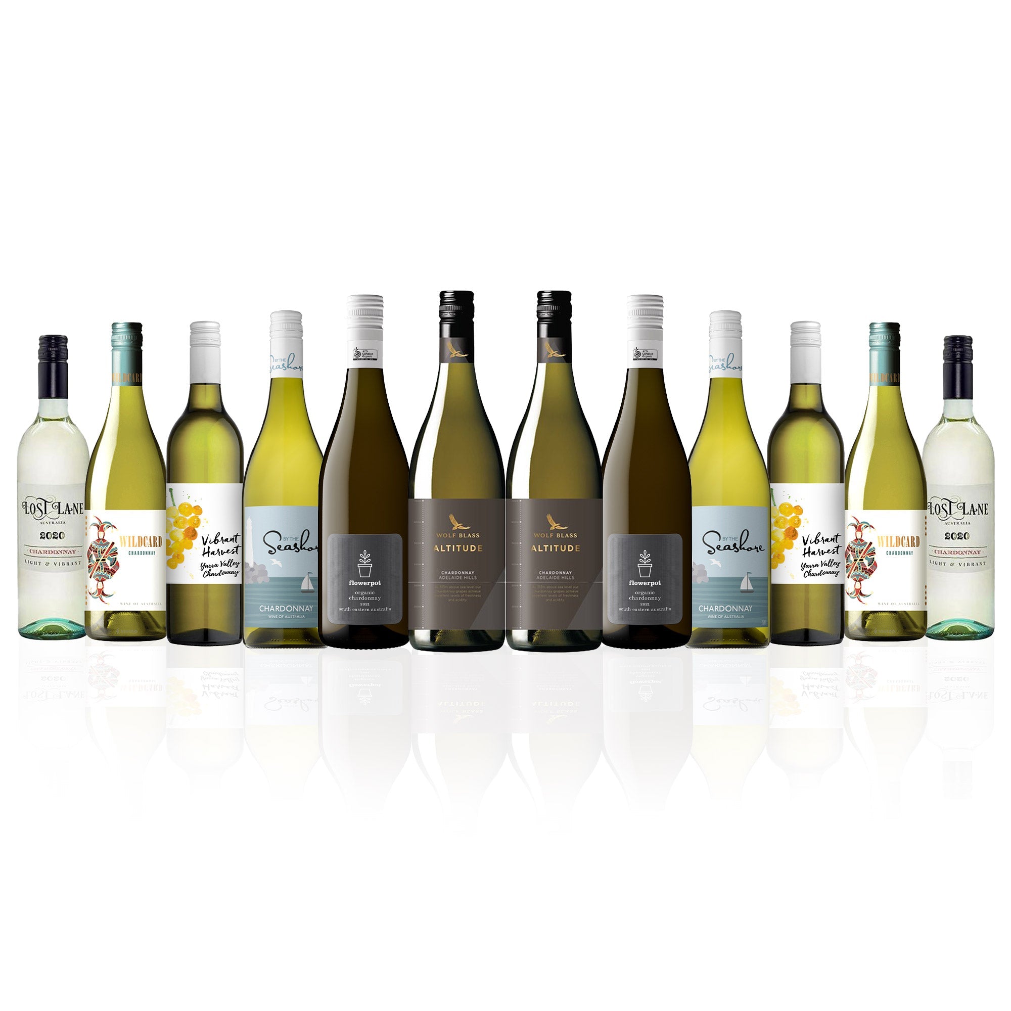 Cracking Chardonnay Case Mixed White Wine Dozen (12 bottles) – Mixed Cases